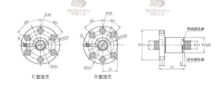 KURODA GD3205JT-DDPR 日本黑田丝杆和THK丝杆哪个好
